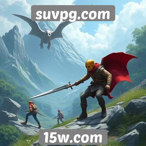 Exploração da biblioteca de jogos disponíveis no suvpg.com